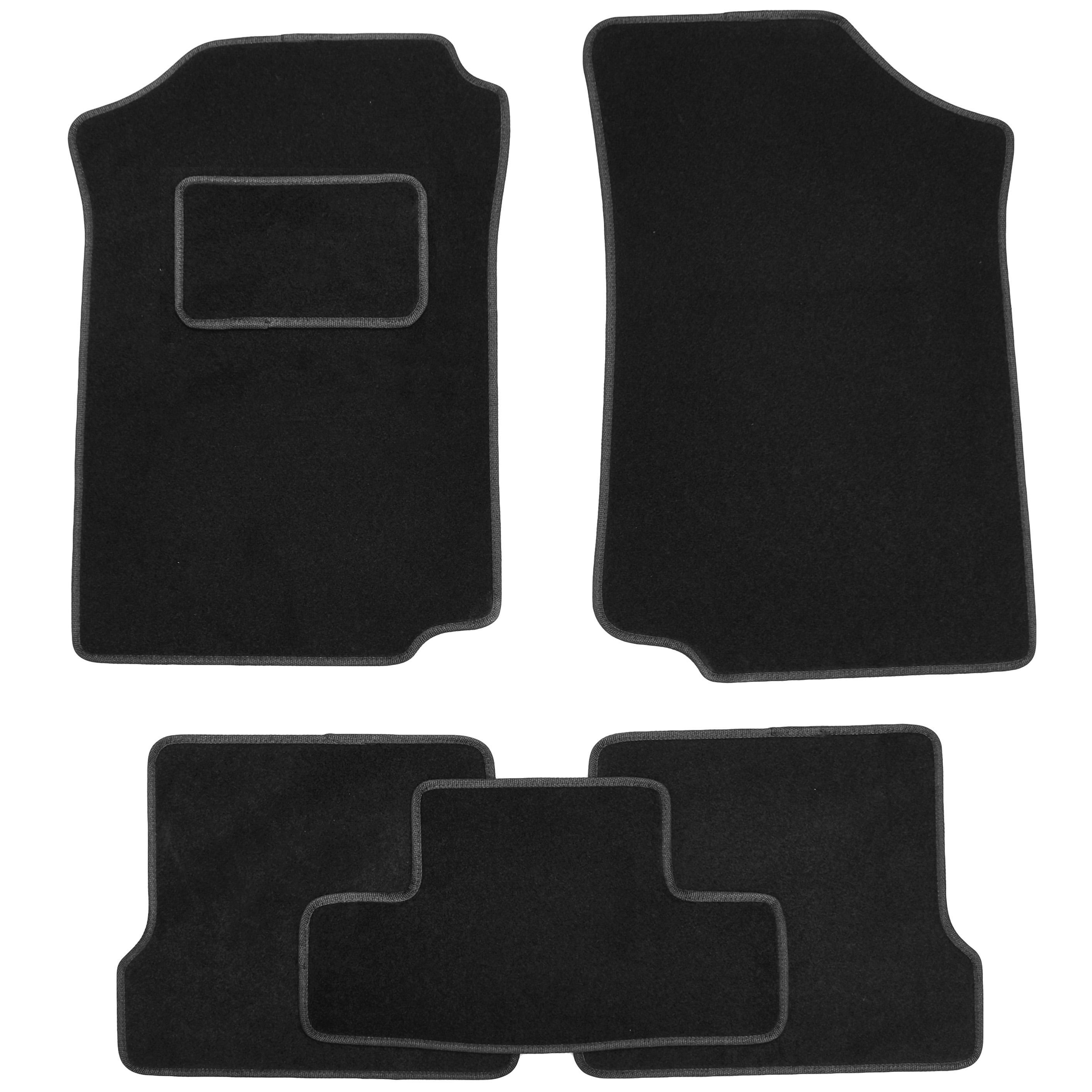 Коврики в салон для Volkswagen Golf II '83-91 текстильные Черный (167942)