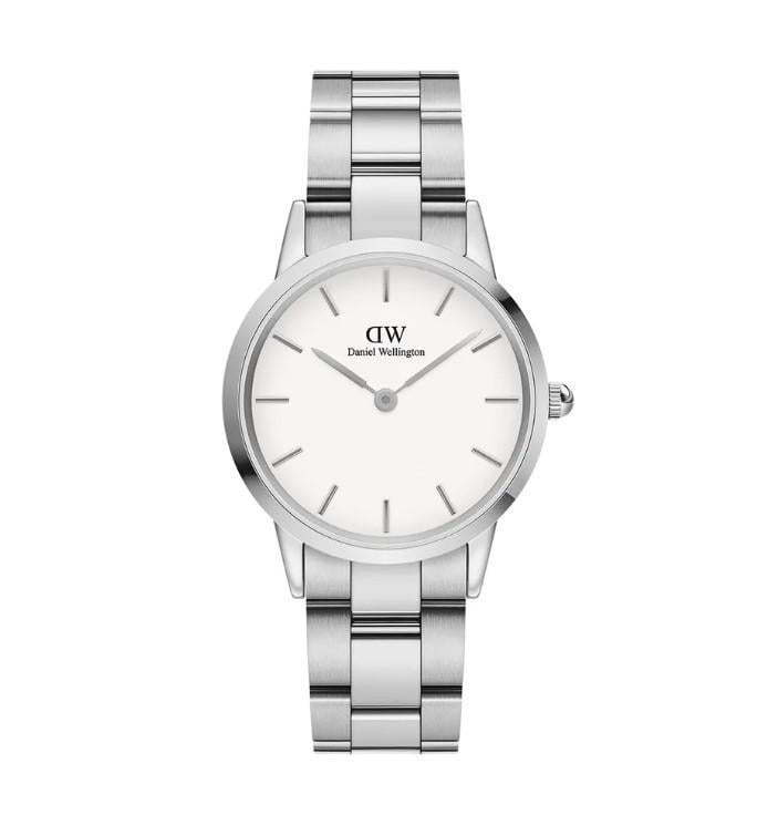 Годинник кварцевий Daniel Wellington DW00100205 Iconic Link 32 Silver/White