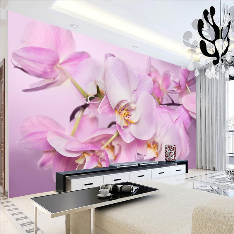 Фотообои на стену 3d флизелиновые орхидея фото обои виниловые в спальню кухню гостиную 200х270 см