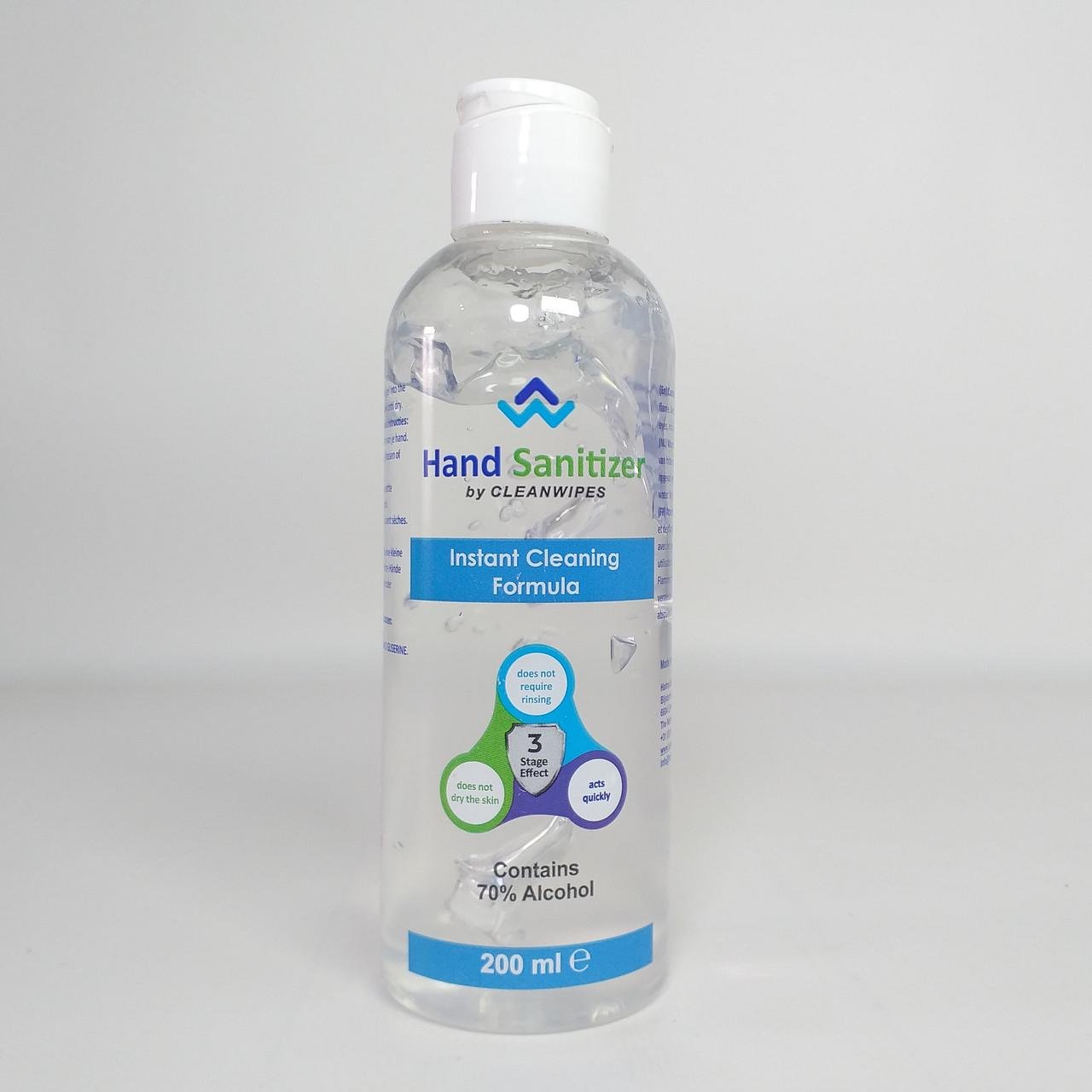 Гель антисептик для рук Hand Sanitizer 70% alcohol 200 мл (X-1839) - фото 2