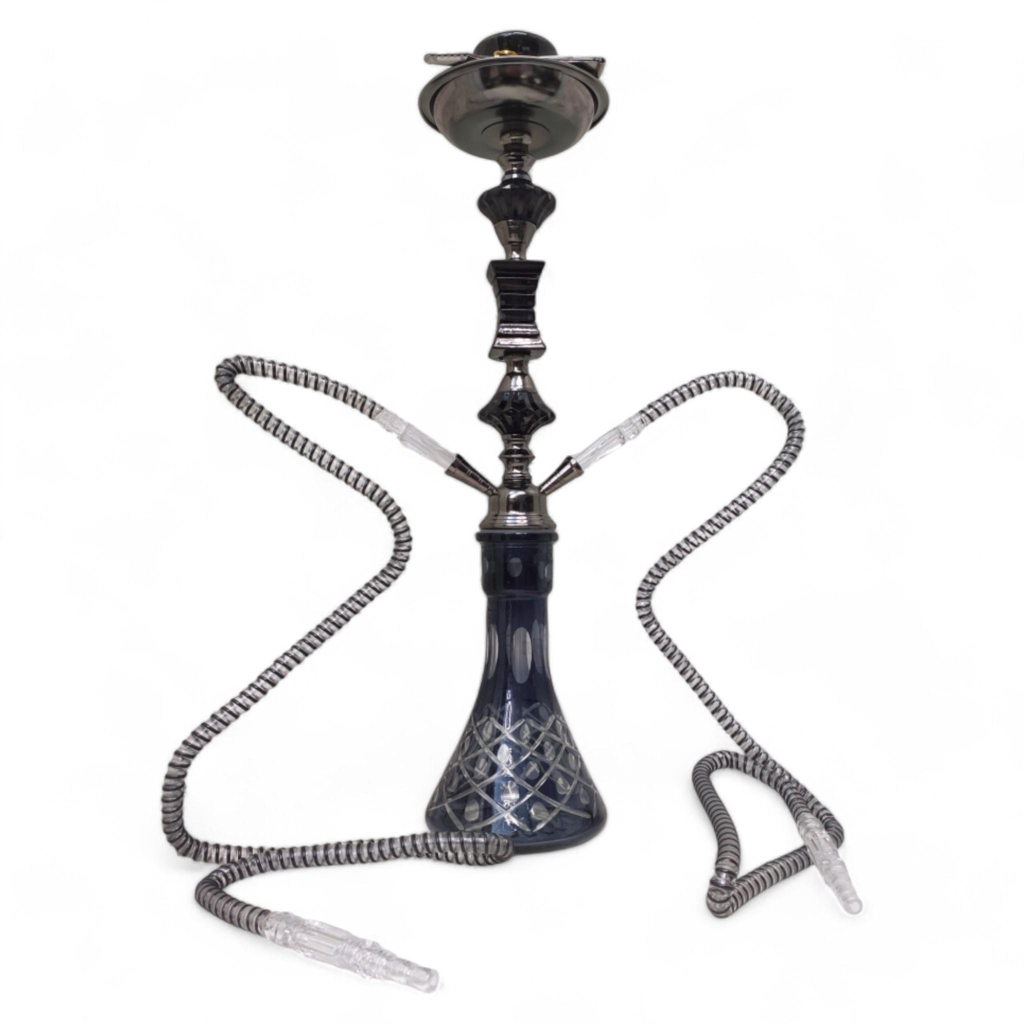 Кальян Hookah Mustafa  55 см на 2 персоны Black - фото 2