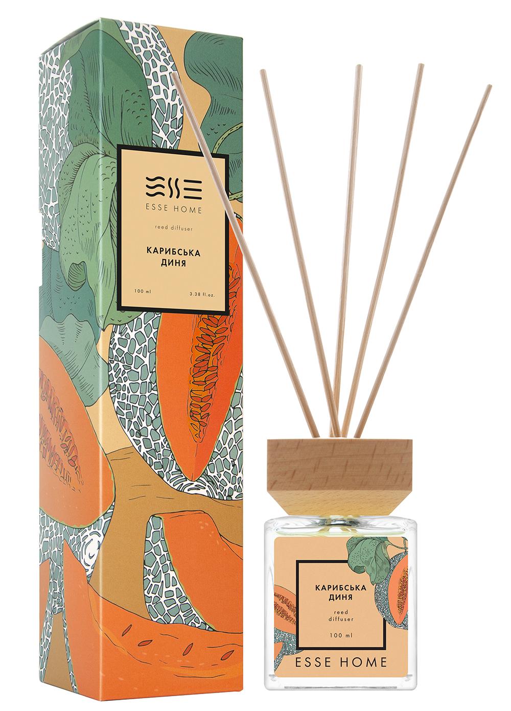 Аромадифузор Карибська диня Esse HOME 100 мл (HOME-CM)