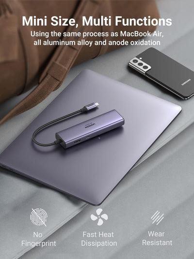 Концентратор USB Ugreen USB C HDMI 7в1 4K 60 Гц - фото 4