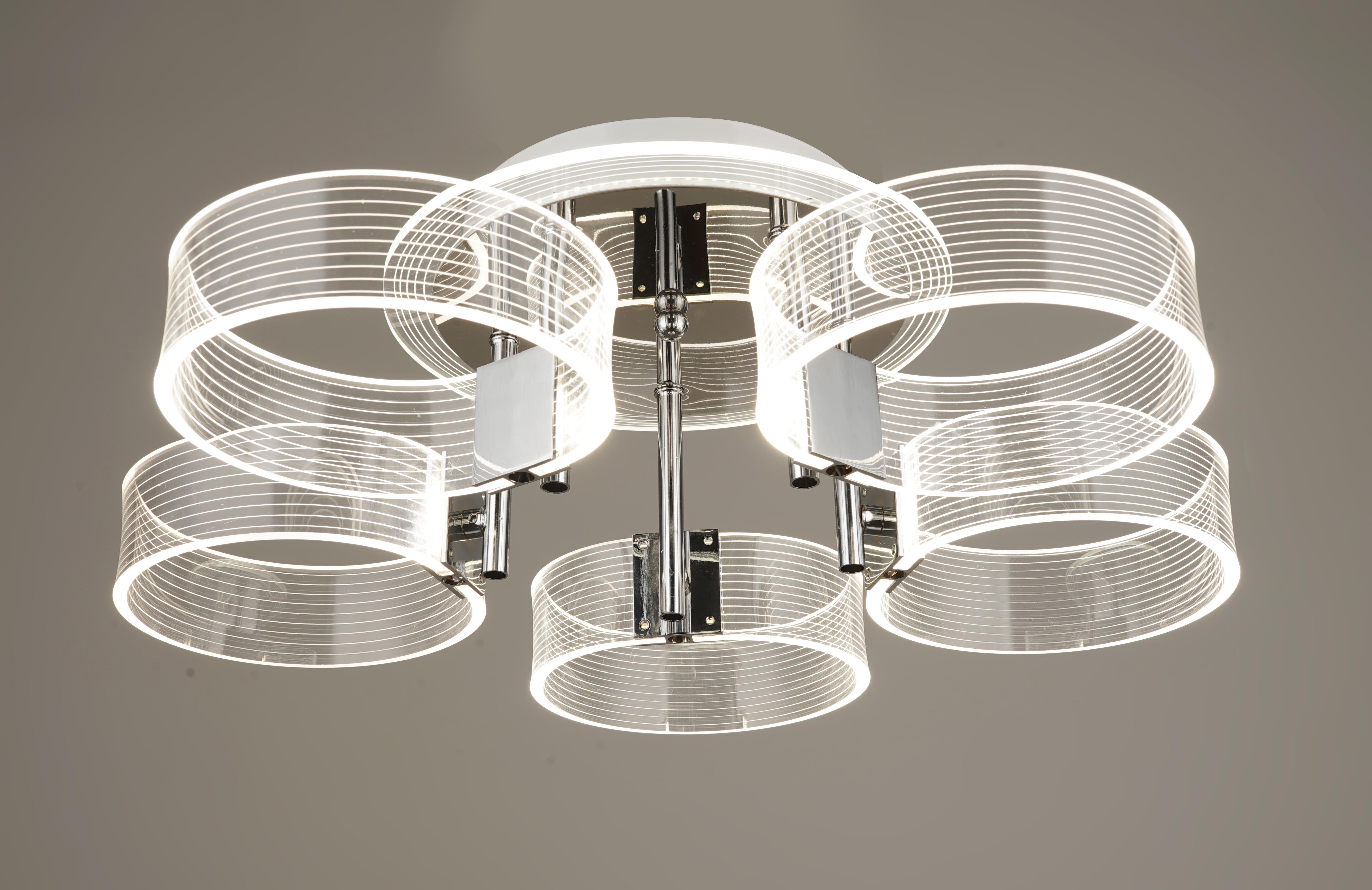 Люстра светодиодная акриловая Sirius B VH 0016/5