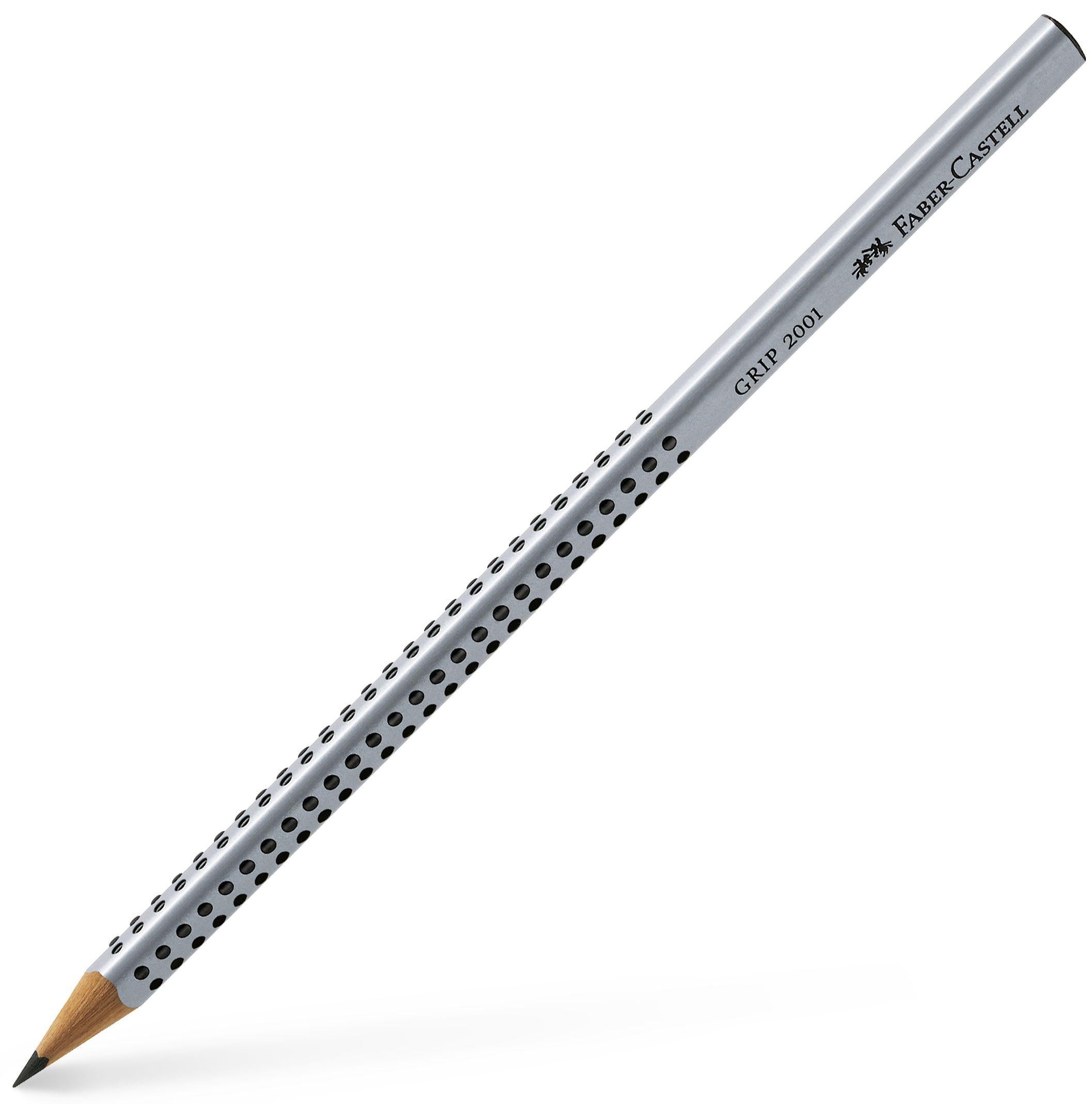 Карандаш чернографитный Faber-Castell GRIP 2001 Н Серый (117011) Карандаш чернографитный Faber-Castell GRIP 2001 Н Серый (117011)