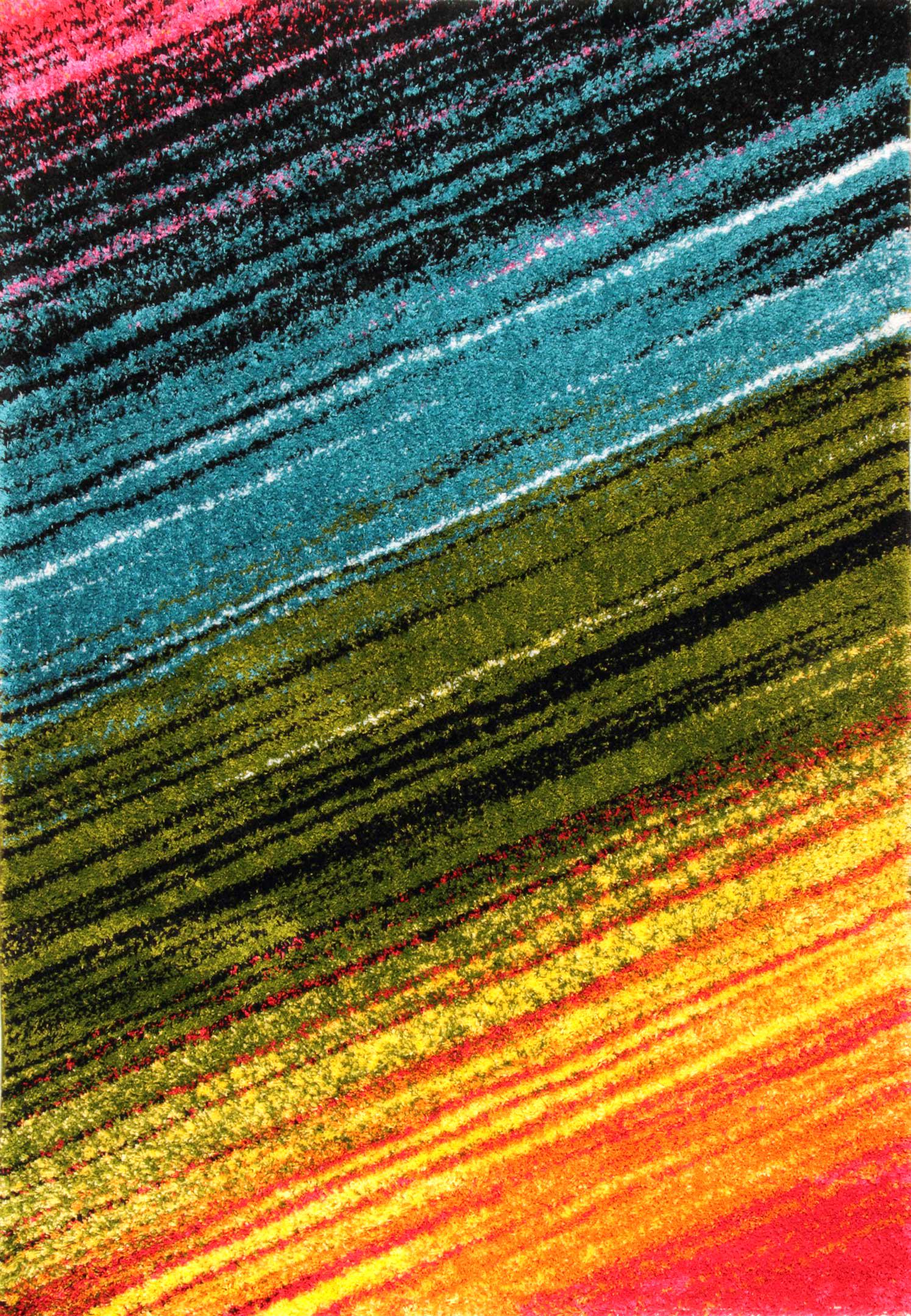 Ковер с длинным ворсом Karat Fantasy 12009/130 1,6x2,3 м прямоугольный Разноцветный (00-00006484)