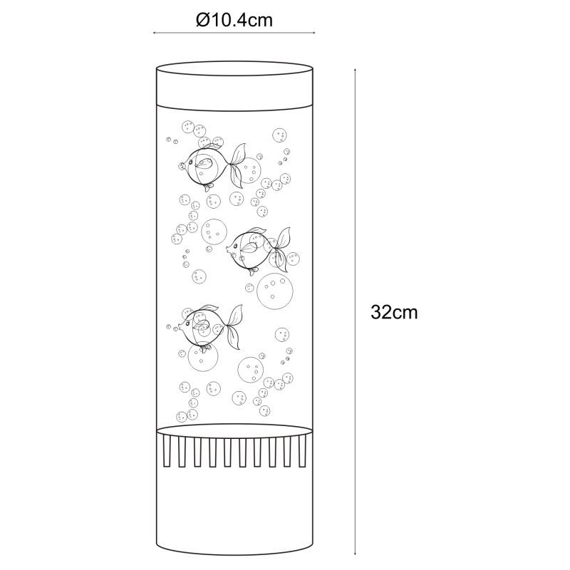Настільна лампа ZUMA LINE Aqua 89245 (27086882) - фото 3 Настільна лампа ZUMA LINE Aqua 89245 (27086882) - фото 3