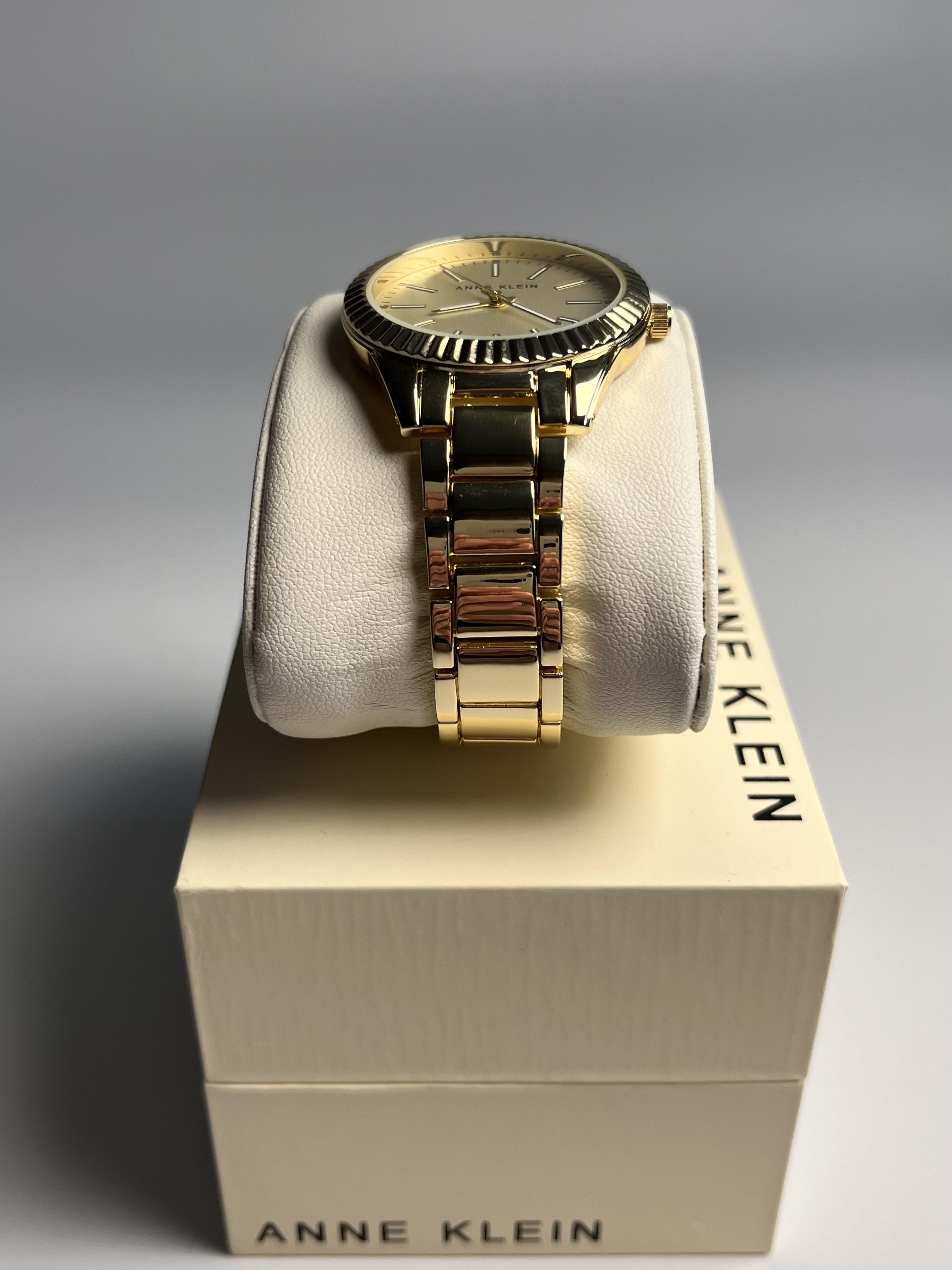 Часы женские Anne Klein AK/4172CHGB Золотой (17517863) - фото 5 Часы женские Anne Klein AK/4172CHGB Золотой (17517863) - фото 5