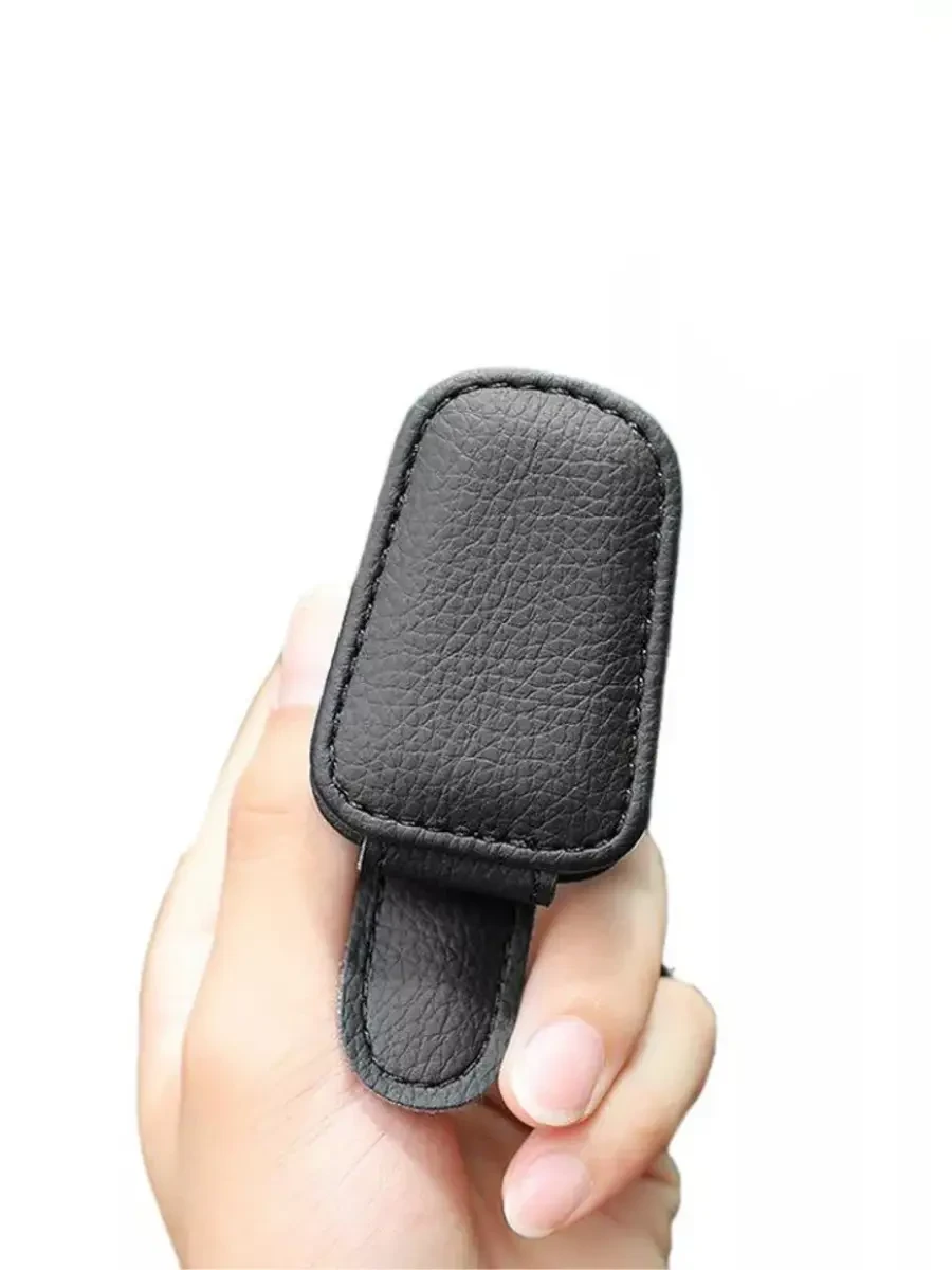 Клипса-держатель для очков в машину Черный (2724424472) - фото 4 Клипса-держатель для очков в машину Черный (2724424472) - фото 4