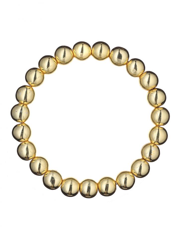 Браслет из натурального камня гематита (5389) - фото 3