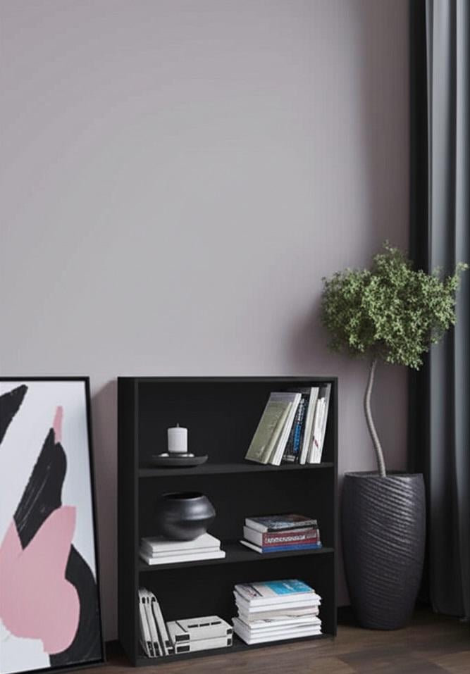 Стелаж підлоговий MEBLIBUD MODERN 100х80х30 см Антрацит - фото 3 Стелаж підлоговий MEBLIBUD MODERN 100х80х30 см Антрацит - фото 3