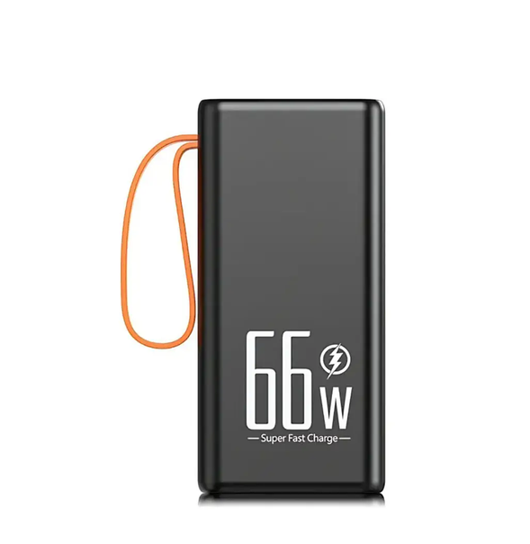 Повербанк Hoco JA88A 100000 mAh с фонариком Черный (234581735)