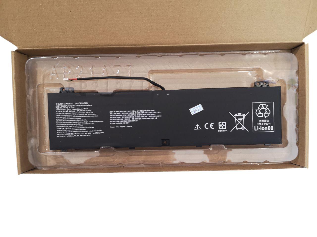 Акумулятор для Acer Predator PT314-51/PT314-52s/SFX16-61G/SFX14-71G/AP21B7Q 4930 mAh 76Wh (000011874)