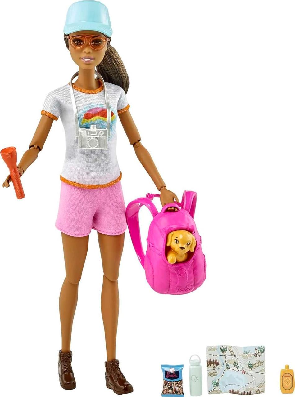 Ігровий набір Barbie Hiking Doll with Puppy HNC39 (20645337)