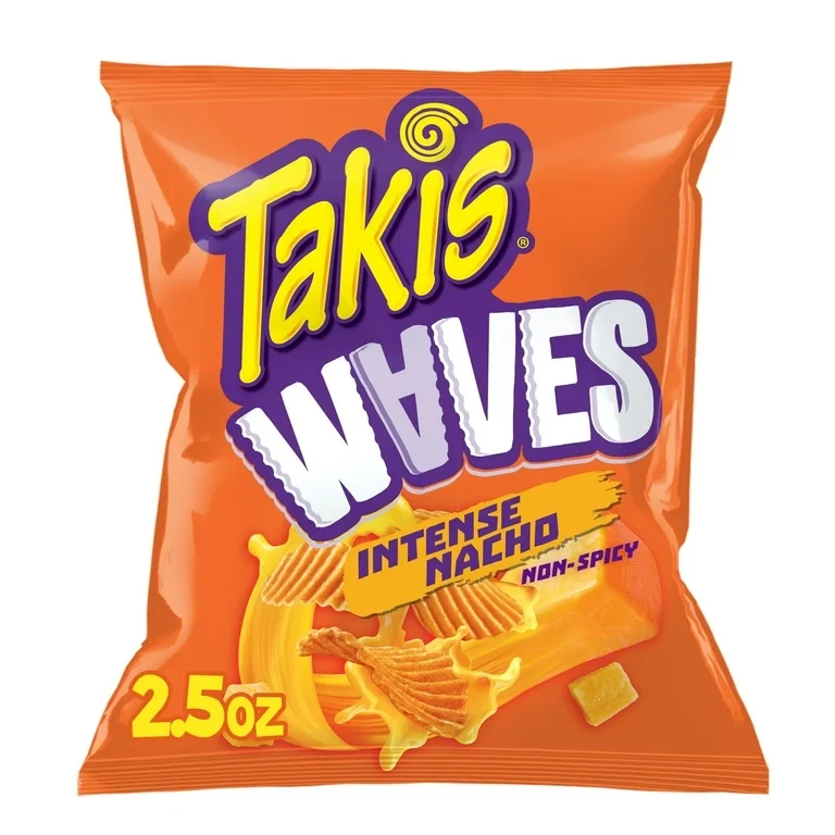 Чипсы Takis Intense Nacho Waves волнистые с сыром 70,9 г (2232029050) Чипсы Takis Intense Nacho Waves волнистые с сыром 70,9 г (2232029050)