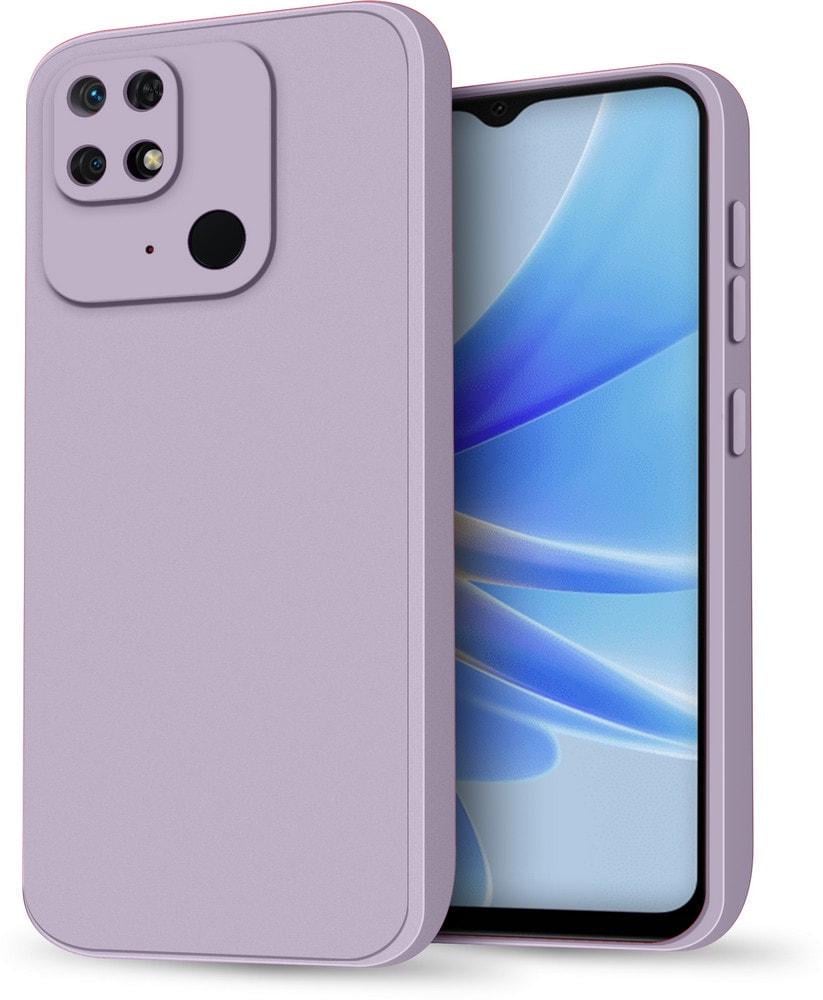 Силиконовый чехол HardCorner Xiaomi Redmi 10C (с микрофиброй) Lilac (35415-3B)