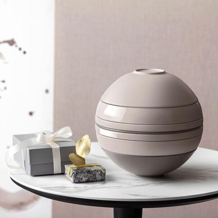 Набір тарілок Villeroy & Boch Pure Beige Iconic La Boule 7 пр. (33459125)