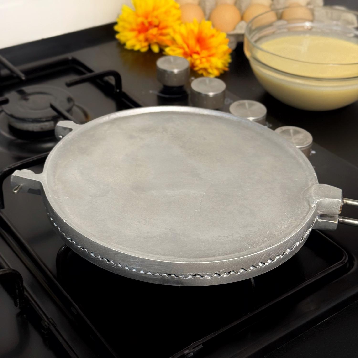 Форма для випічки вафельних коржів для тортових вафель на плиті Ø 18 см зі знімними ручками (28843773) - фото 27 Форма для випічки вафельних коржів для тортових вафель на плиті Ø 18 см зі знімними ручками (28843773) - фото 27