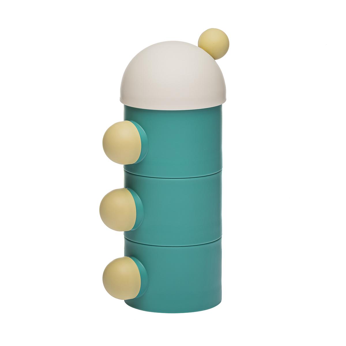 Контейнер для детских смесей Kub Бирюзовый