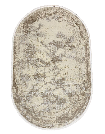 Ковер Almaata Am00A 3х4 м Beige/Oval (6108-41)