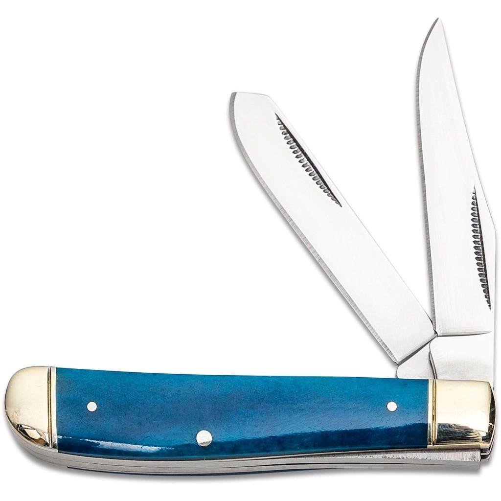 Ніж складаний мисливський Cold Steel Mini Trapper Bone Blue (m284547)