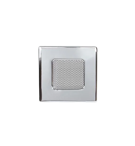 Решетка каминная 11х11 см Нержавеющая сталь (12895758)