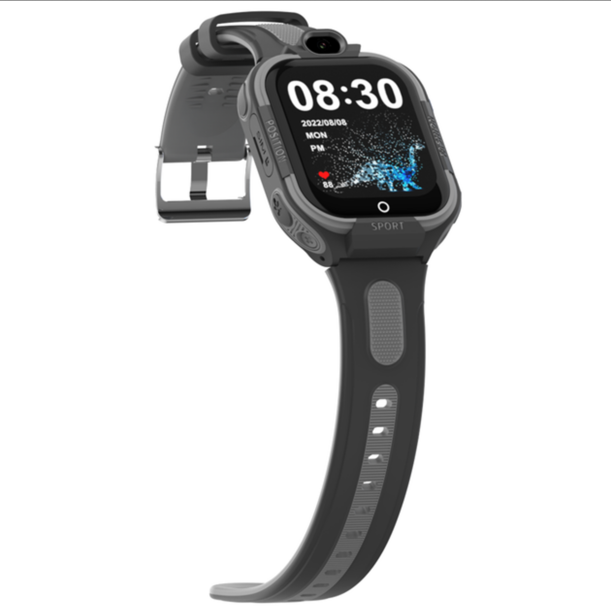 Смарт-годинник з GPS для дітей Wonlex KT35 Black — фото 2