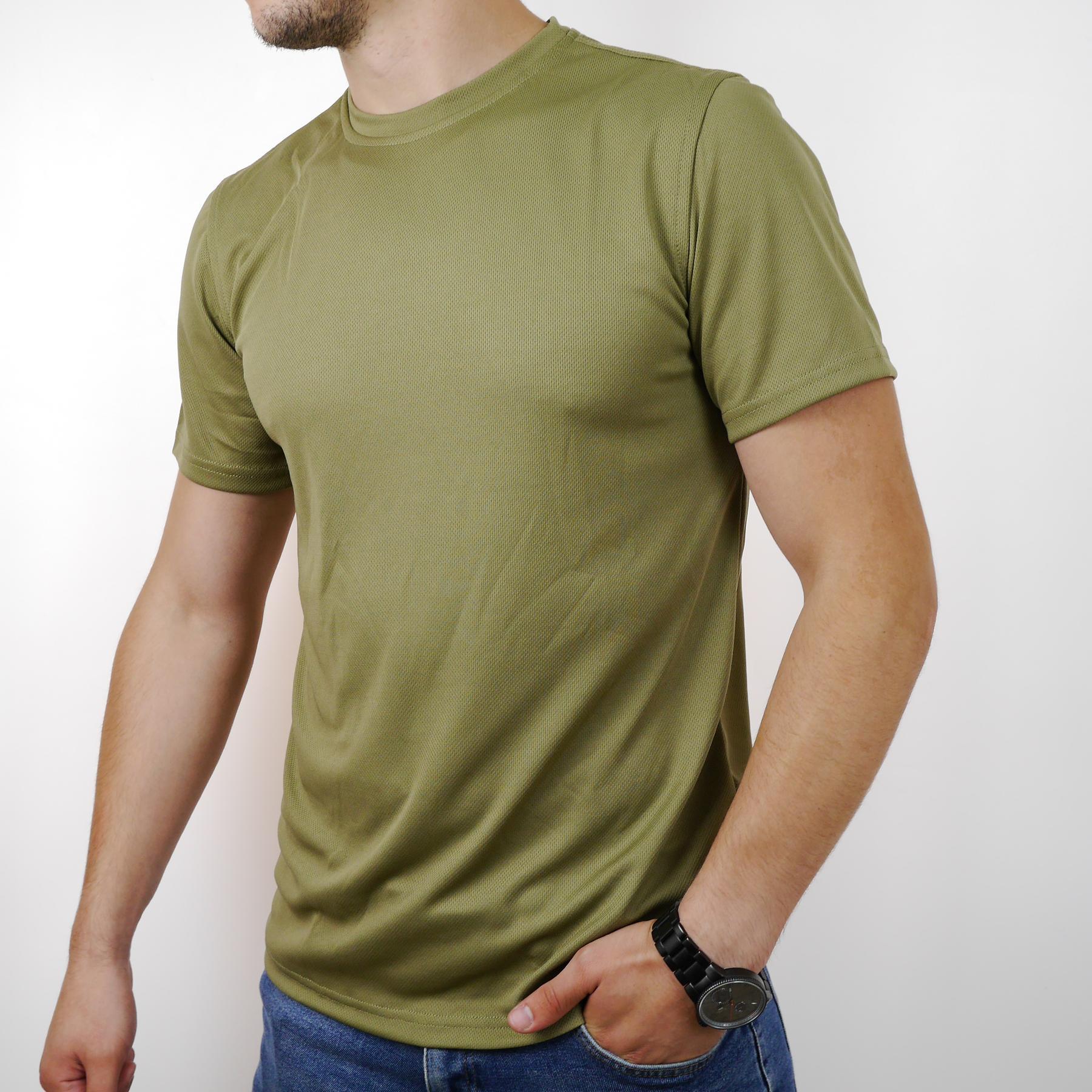 Футболка Kiborg Coolmax S Хаки (1113-S)