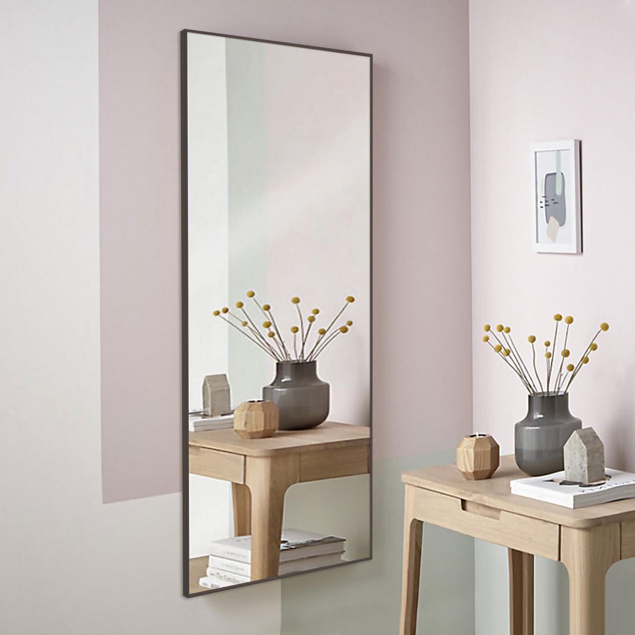 Зеркало настенное в алюминиевой раме Art-Com 1500х700 мм Коричневый (ALP-Brown) Зеркало настенное в алюминиевой раме Art-Com 1500х700 мм Коричневый (ALP-Brown)