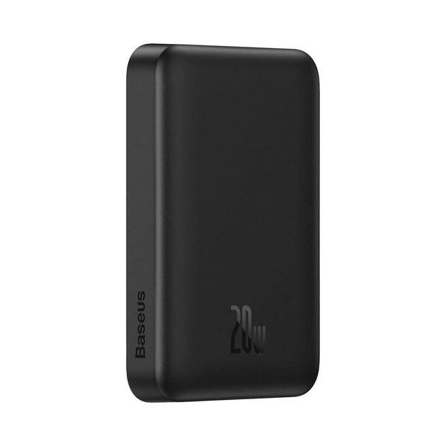 Повербанк Baseus Magnetic Mini Wireless 10000mAh 20W с беспроводной зарядкой Black (138536) - фото 5