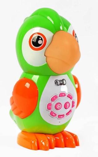 Папуга інтерактивний казки/вірші сенсорний (45158)