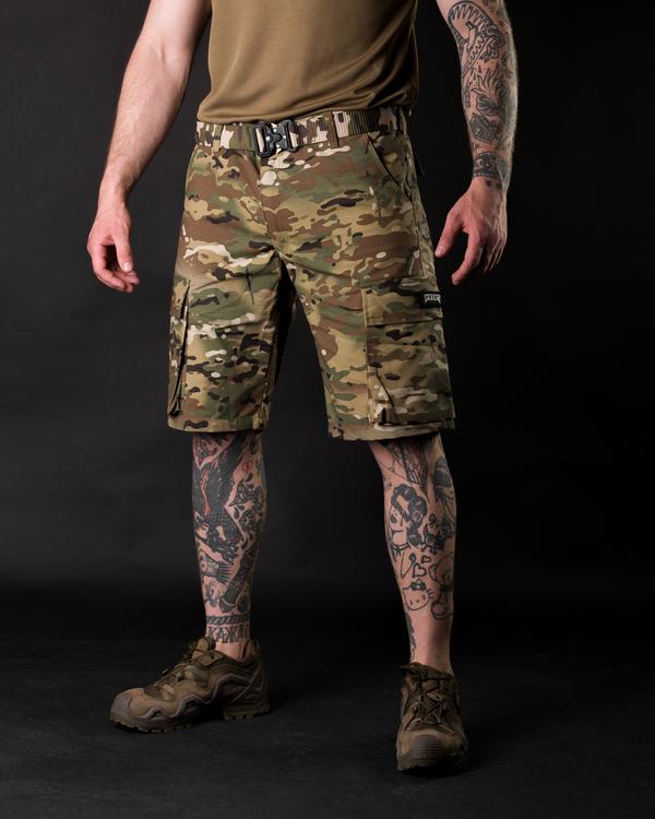 Шорты карго Bezet Basic L Камуфляж (8035)