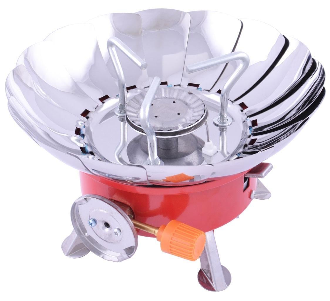 Пальник газовий К-203 портативний п'єзопідпал/вітрозахист Пальник газовий К-203 портативний п'єзопідпал/вітрозахист