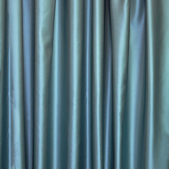 Ткань портьерная IDEIA Пижон V-802 однотонная 3,0 м Олива/Бирюза (2200004169835)