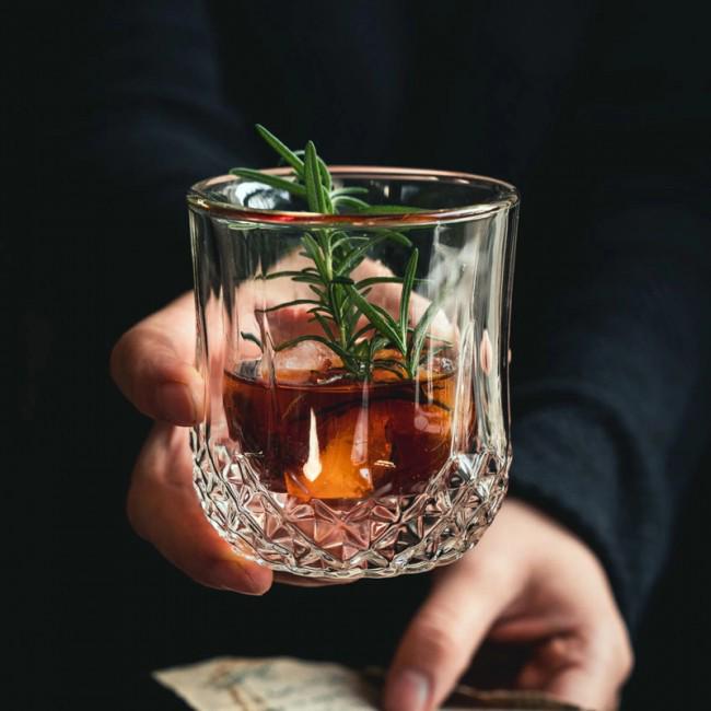 Стеклянный термостакан с двойными стенками Бриллиант 160 мл (402602) - фото 2 Стеклянный термостакан с двойными стенками Бриллиант 160 мл (402602) - фото 2