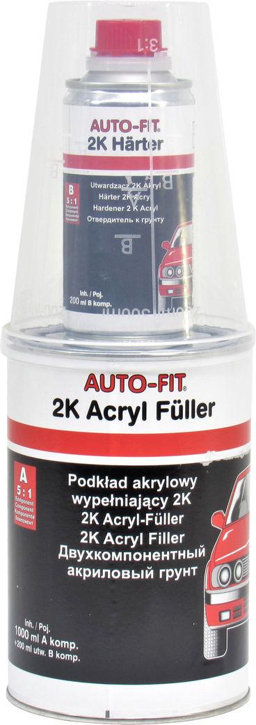 Грунт AUTO-FIT HS 5+1 1 л 0,2 л Серый (811.51120)