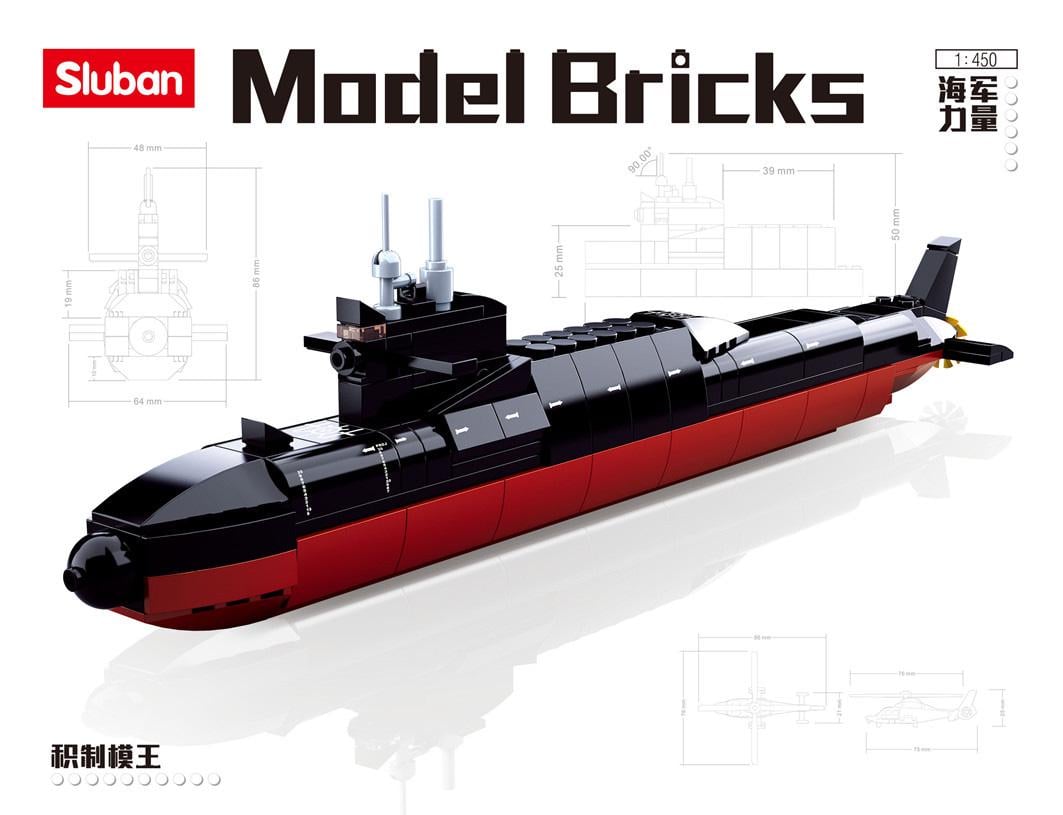 Конструктор Sluban M38-B0703 Подводная лодка Delta 269 деталей (M38 - B0703)