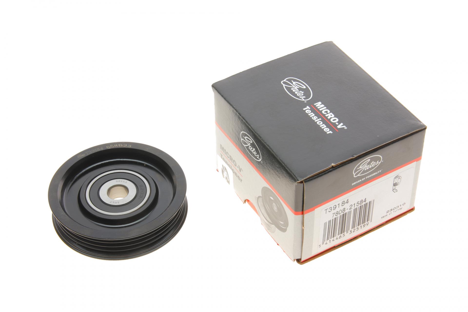 Ролик генератора GATES Nissan Pathfinder 2.5 dCi 05- натяжной 79x19 мм (T39184 GATES) Ролик генератора GATES Nissan Pathfinder 2.5 dCi 05- натяжной 79x19 мм (T39184 GATES)