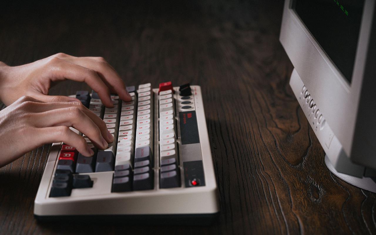 Клавиатура механическая беспроводная 8BitDo Retro Mechanical Keyboard - фото 5