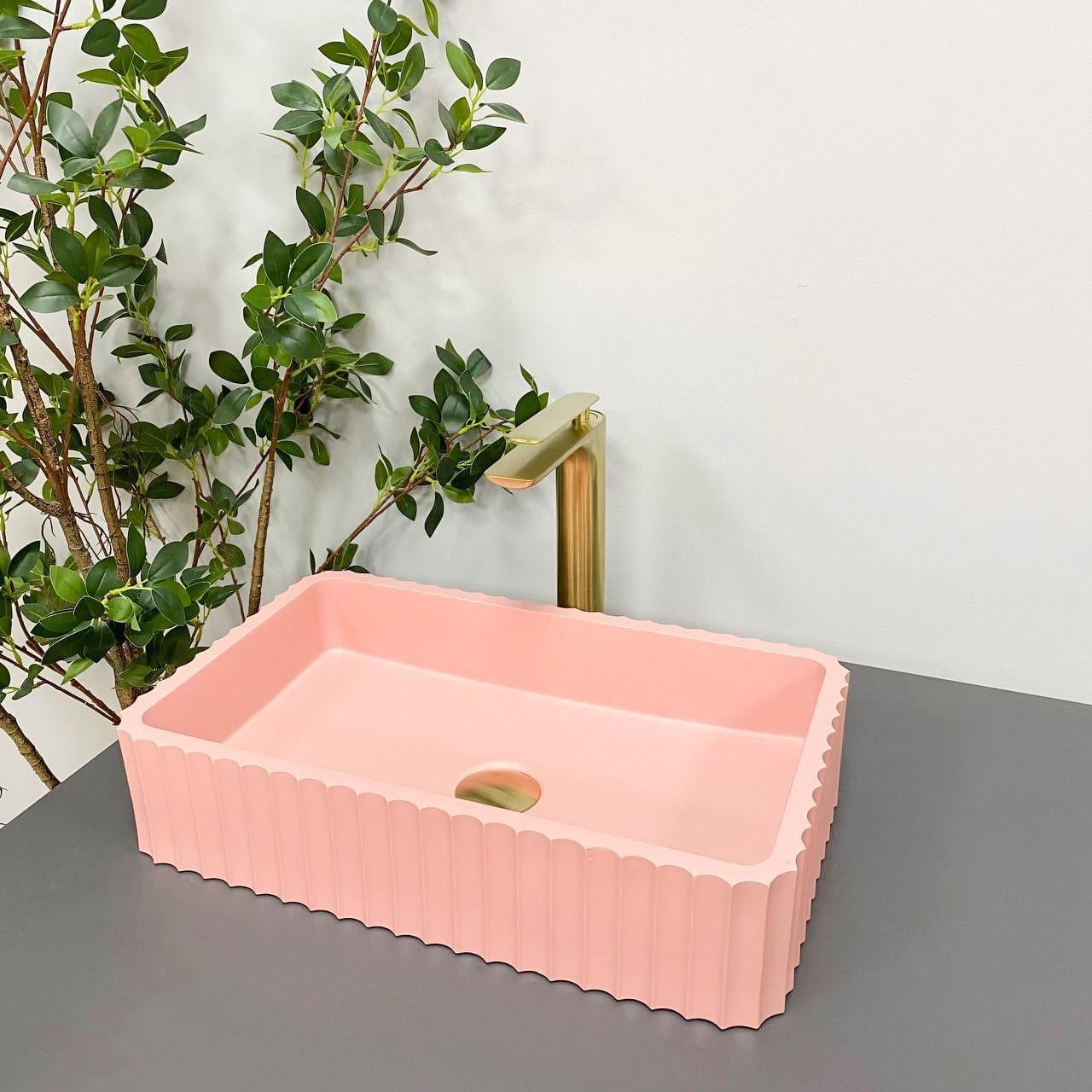 Умывальник накладной VBI FLORENTIA Pink Matt (2808389388) Умывальник накладной VBI FLORENTIA Pink Matt (2808389388)
