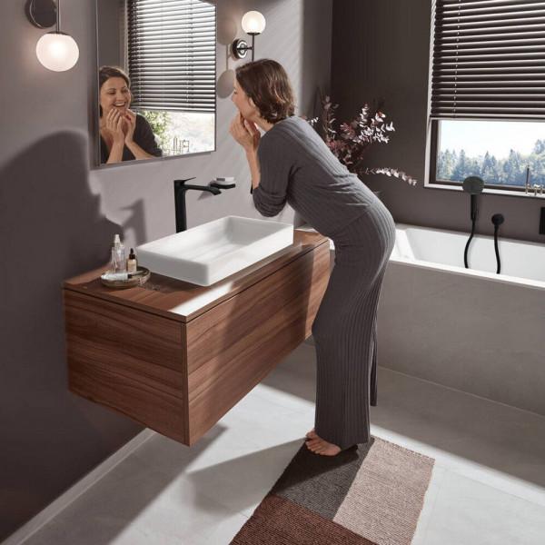 Смеситель для умывальника Hansgrohe VIVENIS 25 Черный матовый (75040670) - фото 3