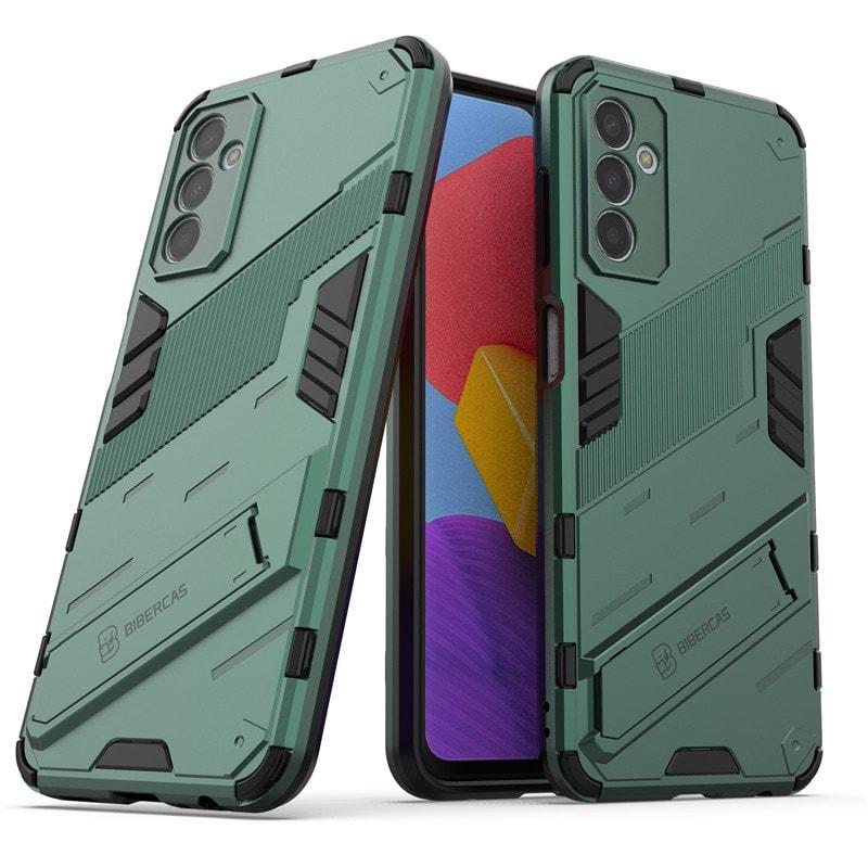 Защитный чехол BIBERCAS для Samsung Galaxy M13 M135 (с подставкой) Khaki (31145-17)