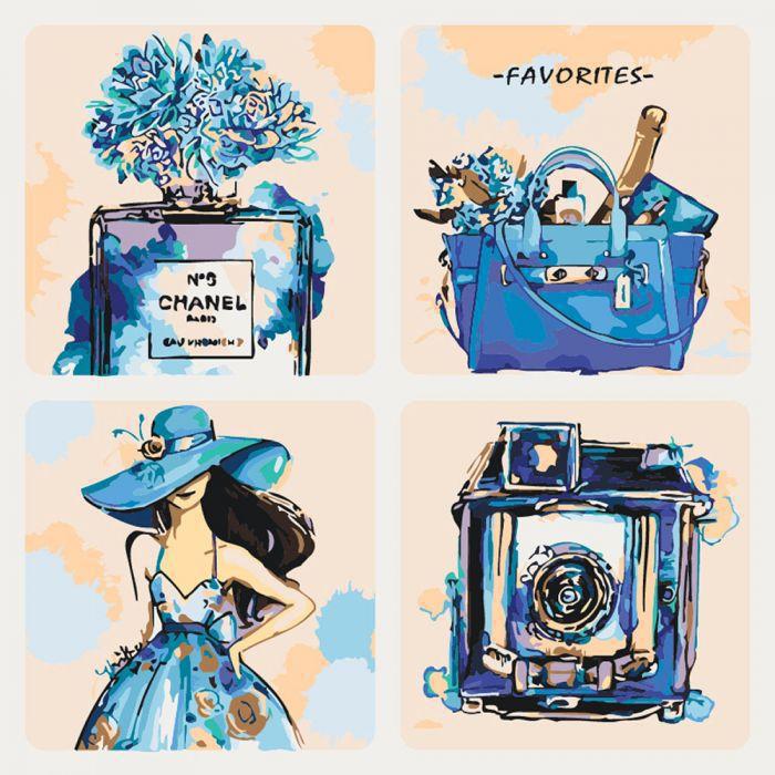 Картина по номерам Идейка Стиль мегаполиса 40x40 см (skl-КНО5020)