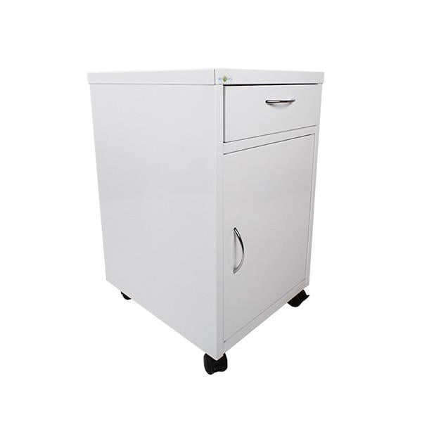 Тумба медицинская на колесах Mednova МД ТП-2 с полками (28413523)