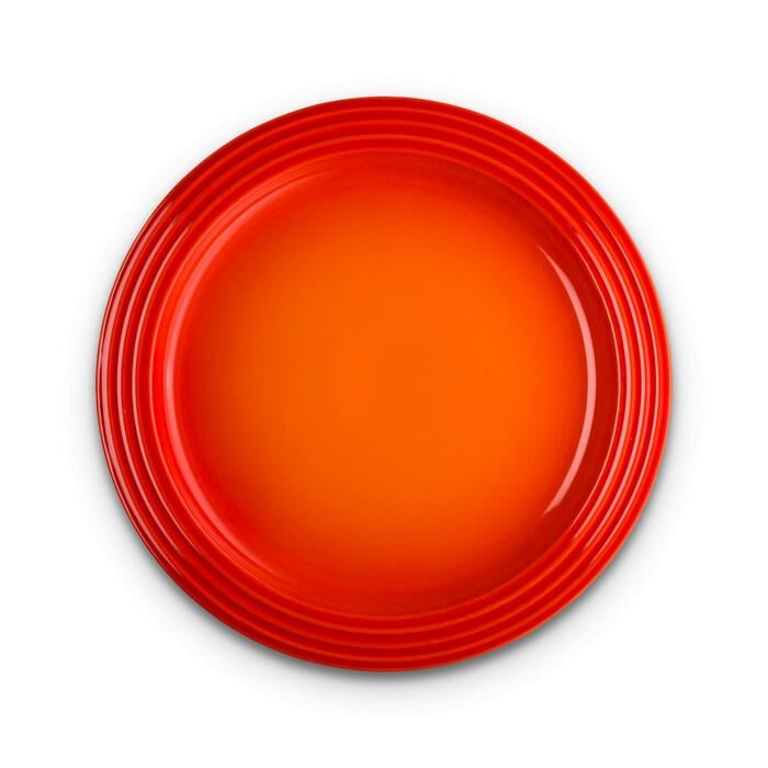 Тарелка для завтрака Le Creuset оранжевая Flame 21,8 см
