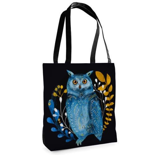 Сумка тканевая Presentville Tenderness Сова патриотическая (ST 22S002 BL)