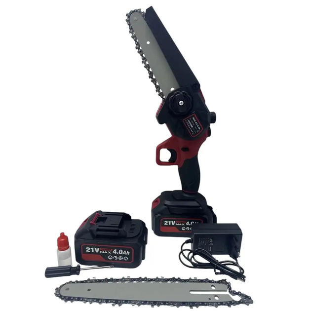 Электропила-мини аккумуляторная Edon ACS -21/8 OL 2 аккумулятора/кейс (ACS -21/8 OL ) - фото 2 Электропила-мини аккумуляторная Edon ACS -21/8 OL 2 аккумулятора/кейс (ACS -21/8 OL ) - фото 2