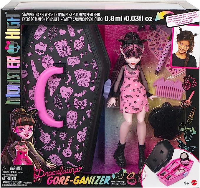 Кукла Monster High Draculaura Gore-Ganizer Beauty Kit Mattel (14642333) - фото 6