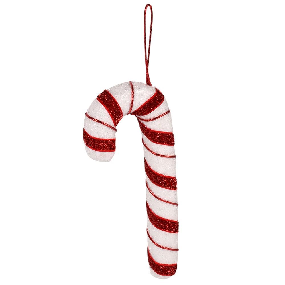 Подвеска новогодняя Lollipop R33861 17 см Бело-красный (30651635) Подвеска новогодняя Lollipop R33861 17 см Бело-красный (30651635)