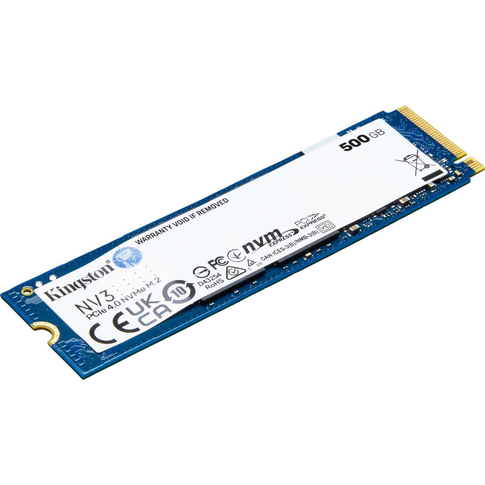 Накопитель Kingston SSD M.2 500 ГБ SNV3S/500G